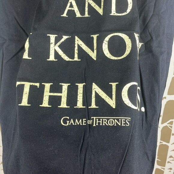 Game of Thrones T-Shirt I Drink And I Know Things M - Picture 2 of 4
